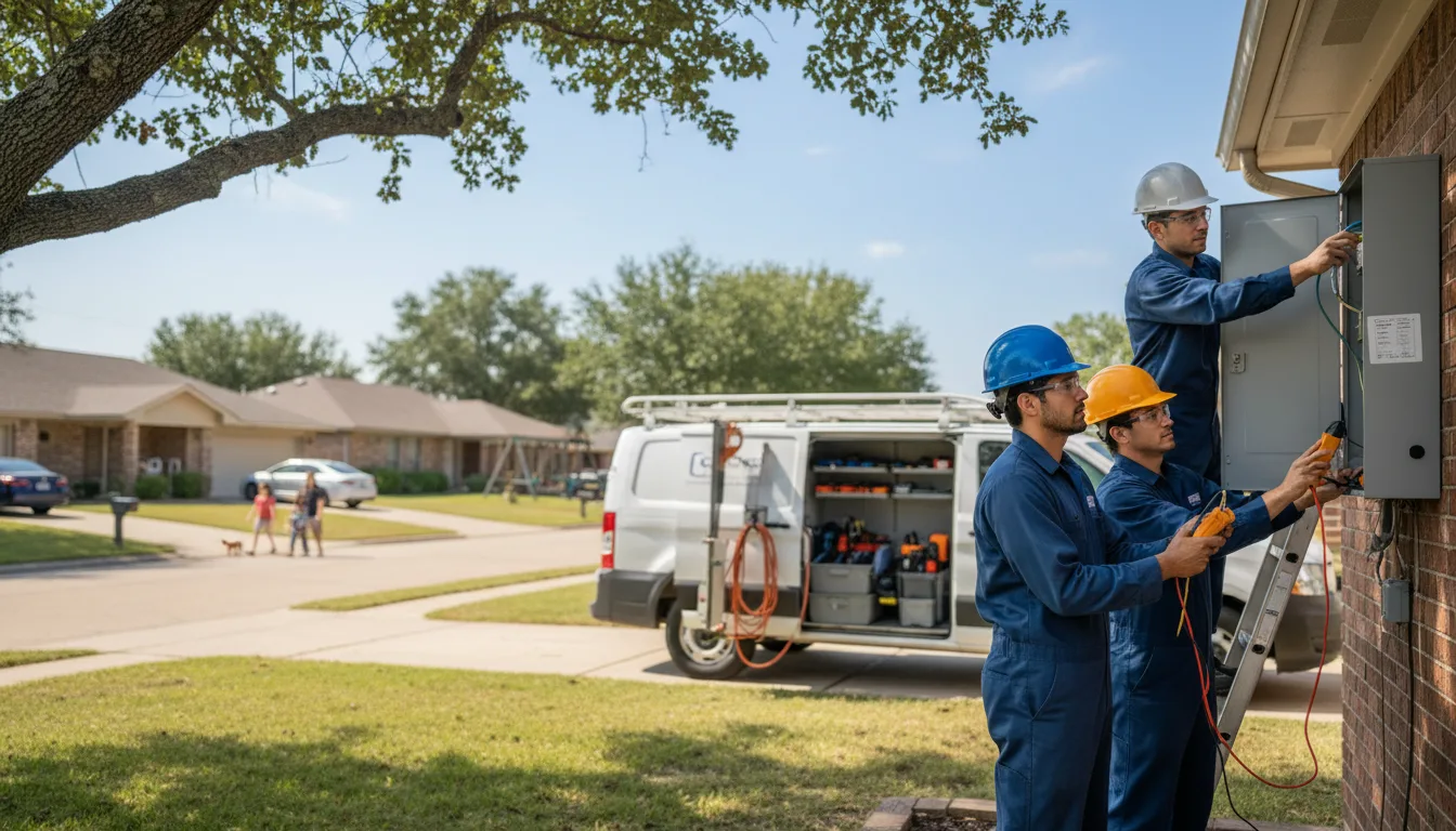 Certified electrician providing emergency electrical services in Clarksville, FL